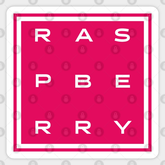 Raspberry Sticker by Magic Moon